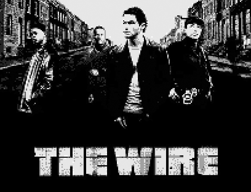 The Wire Demake pixel art cover